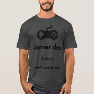 Mens Funny Gamer Dad  T-Shirt
