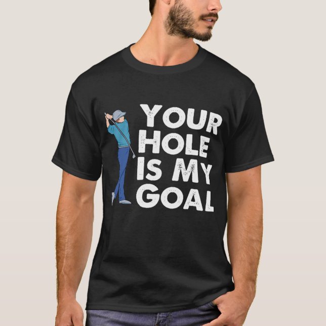 Mens Funny Golf Joke Him Golfer Man Humour Player T-Shirt (Front)