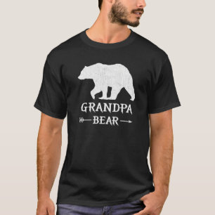 Mens Funny Grandpa Matching Pajama Family Grandpa T-Shirt