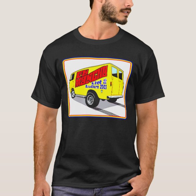 Mens Funny Heavy Fu Punk Manchu Band Gifts For Mus T-Shirt (Front)