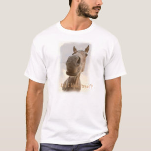 Men's funny horse tshirt