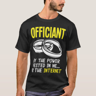 Mens Funny Internet Ordained Offigovernment T-Shirt