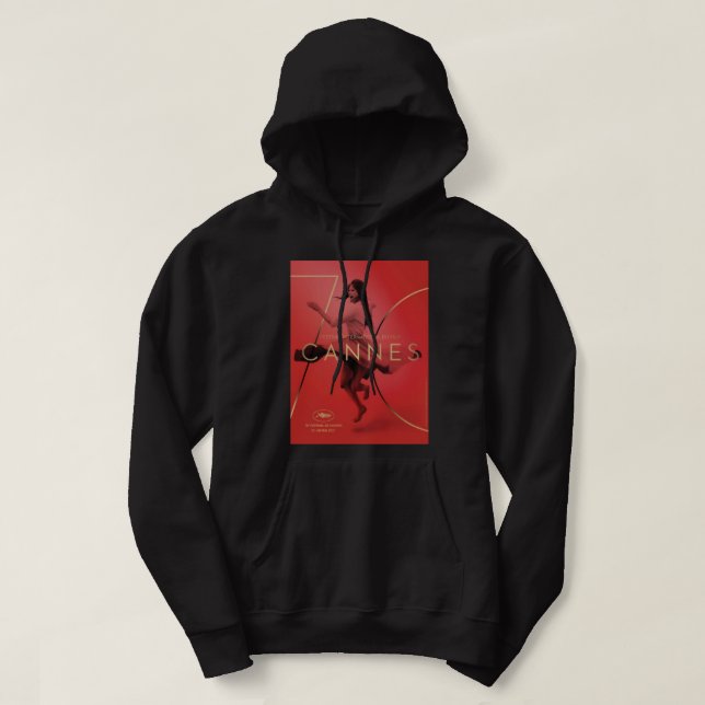 Mens Funny Italian Claudia Actress Cardinale Gifts Hoodie (Design Front)