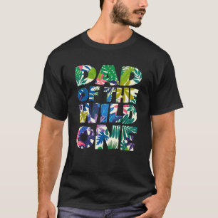 Mens Funny Matching Family Jungle Dad of the Wild  T-Shirt