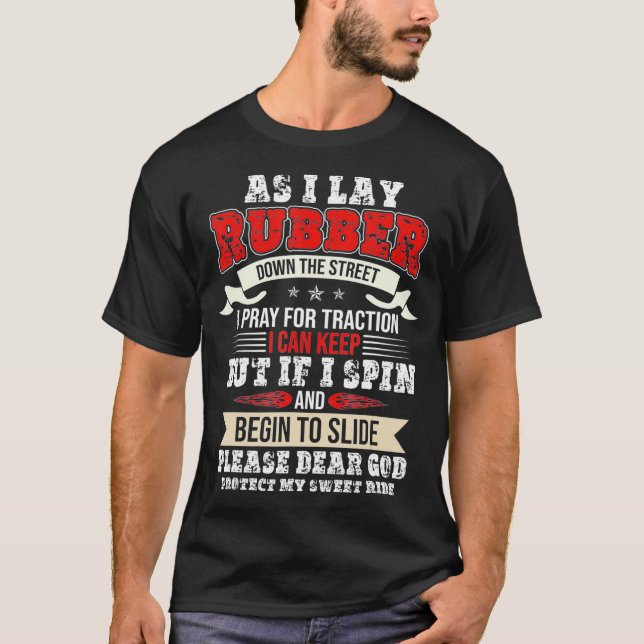 Mens Funny Motorcycles Racing Bikers Protect My Sw T-Shirt (Front)