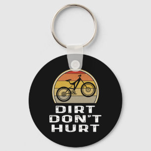 Mens Funny Mountain Biking Shirt Trail Rider Biker Keychain