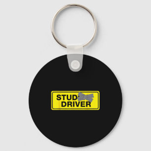 Mens Funny New Driver  Keychain