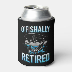 Mens Funny O'fishally Retired Gift Tee for Retired Can Cooler