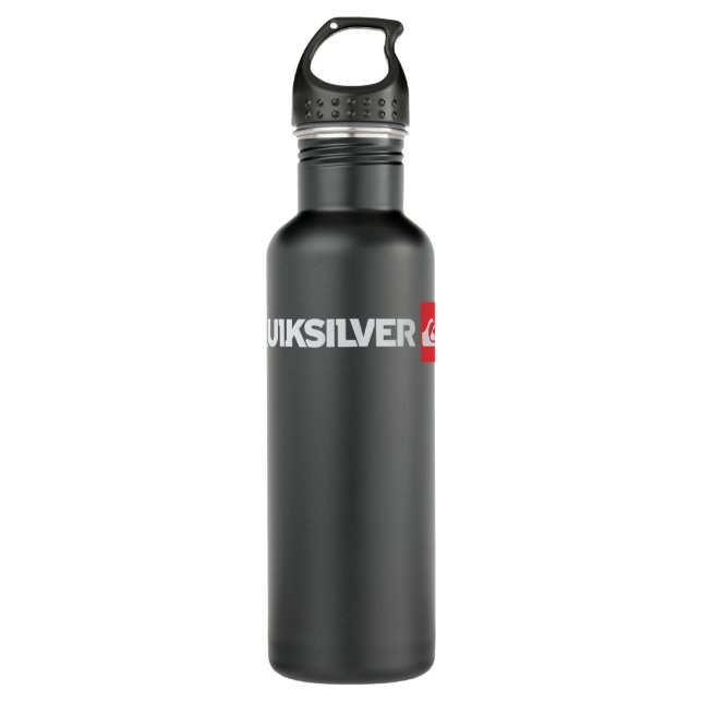Mens Funny Quicksilver More Then Awesome 710 Ml Water Bottle (Front)