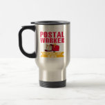 Mens FUNNY RETIRED POSTAL WORKER POSTMAN RETIREMEN Travel Mug<br><div class="desc">Mens FUNNY RETIRED POSTAL WORKER POSTMAN RETIREMENT GIFT FOR HIM</div>
