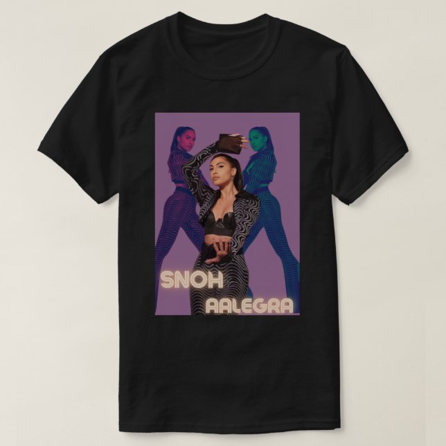 Mens Funny Snoh Aalegra Premium Gift For Music Fan T-Shirt (Design Front)