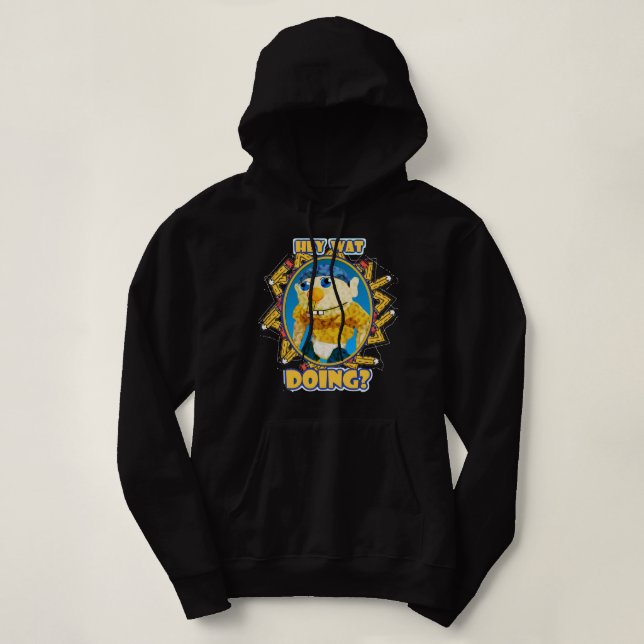 Mens Funny Super Gaming Mario Gifts For Music Fans Hoodie (Design Front)
