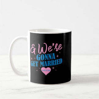 Mens Funny Wedding Day Gonna Get Married Est 2026 Coffee Mug