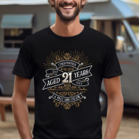 Mens Funny Whiskey 21st Birthday