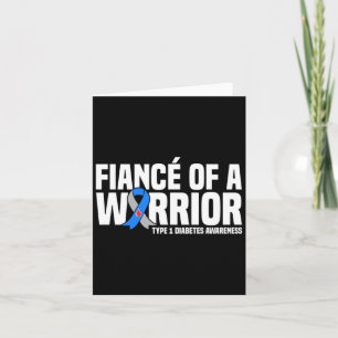 Mens Future Husband Of A Warrior Type 1 Diabetes Card