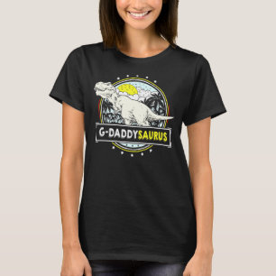 Mens G Daddysaurus Rex Dinosaur G Daddy Men Father T-Shirt