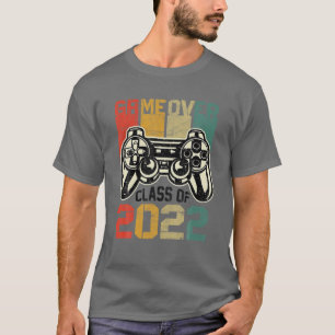 Mens Game Over Class Of 2022 Gamer Vintage Video G T-Shirt