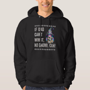 Mens Gamer Grandpa If Dad Cant Win It No Gnome Can Hoodie