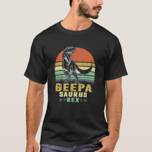 Mens Geepa saurus Rex Cute Dinosaur Father s Day T-Shirt