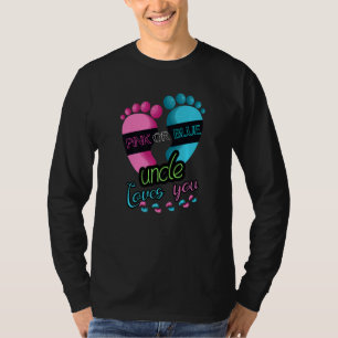 Mens Gender Reveal Party Team Baby Shower Pinkness T-Shirt