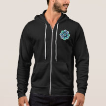 Men's Geometric Pattern Bella Canvas Hoodie