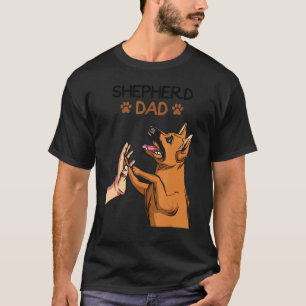 Mens German Shepherd Dog Dad T-Shirt