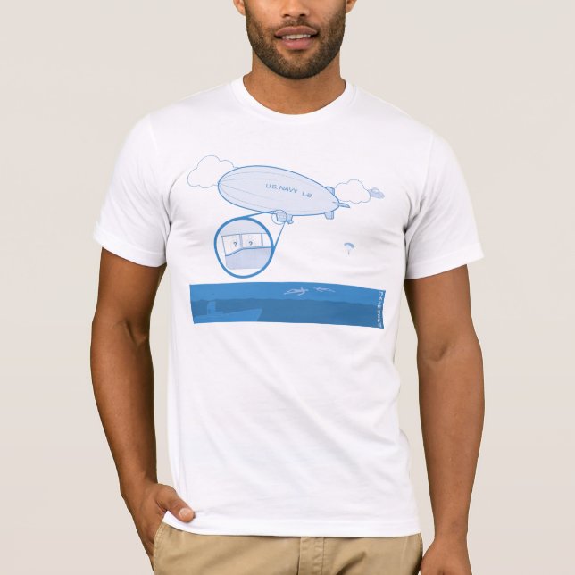 Mens Ghost Blimp Shirt (Front)
