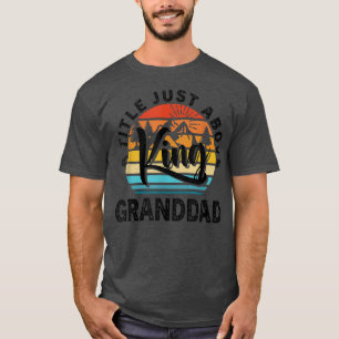 Mens Gift For Fathers Day Granddad A Title Just A T-Shirt