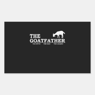 Mens Goat Far Pet Lover Fars Day Sticker