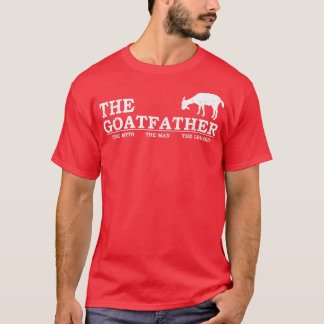 Men's Goat Father  Pet Lover Father's Day Gift Tee