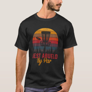 Mens Golf Best Abuelo By Par Grandpa Golfer Father T-Shirt