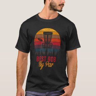 Mens Golf Best Bob By Par Grandpa Golfer Father's T-Shirt