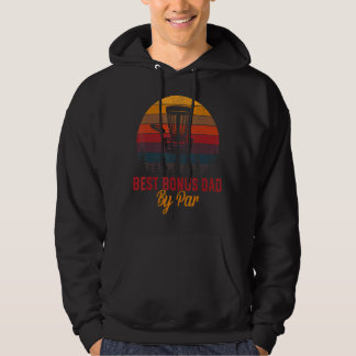 Mens Golf Best Bonus Dad By Par Daddy Golfer Fathe Hoodie