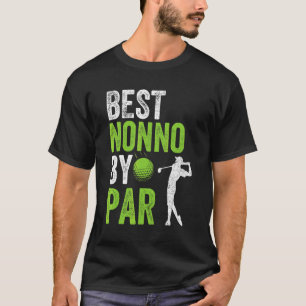 Mens Golf Best Nonno By Par Grandpa Golfer Father' T-Shirt