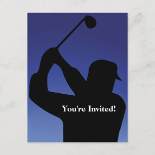 Men's Golf Blue Invitation