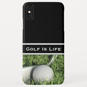 Mens Golf Theme iPhone XS Max Case