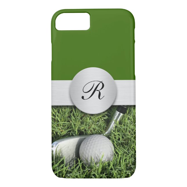Men's Golf Theme iPhone 7 Cases (Back)