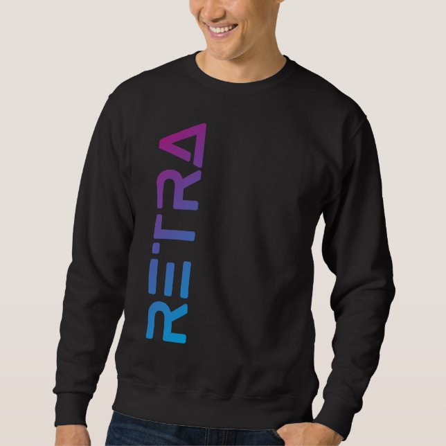 Men's Gradient Retra Sweatshirt (Front)