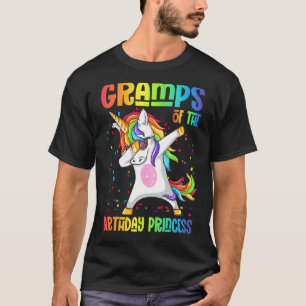 Mens Gramps Of The Birthday Princess Dabbing Unico T-Shirt
