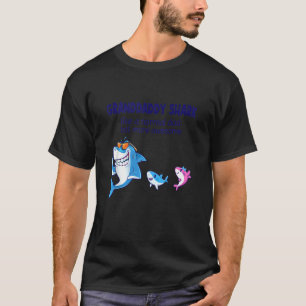 Mens Granddaddy Shark Like A Normal Shark But More T-Shirt