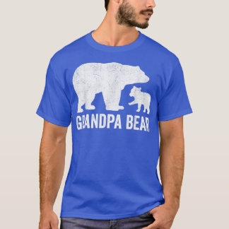 Mens Grandpa Bear Fathers Day Shirts, Funny One Cu T-Shirt