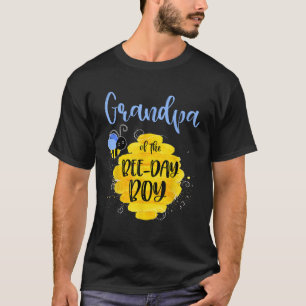 Mens Grandpa Bee Day Boy Birthday Honeybee Bday Pa T-Shirt