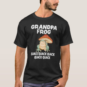 Mens Grandpa Frog Animal Pun Love Amphibian Toad F T-Shirt