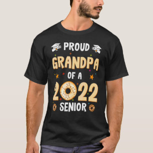 Mens Grandpa Graduation Class Of 2022 Senior Gradu T-Shirt