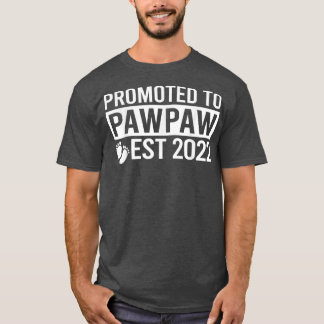 Mens Grandpa Pregnancy Announcement , Promoted To T-Shirt