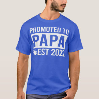Mens Grandpa Pregnancy Announcement s, Promoted To T-Shirt