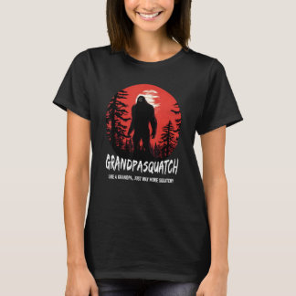 Mens Grandpa Squatch Like A Grandpa Just Way More T-Shirt