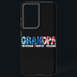 Mens Grandpa The Veteran The Myth The Legend Gift Samsung Galaxy Case<br><div class="desc">Grandpa The Veteran The Myth The Legend product. An exclusive Cool Soldier graphic. Great to Celebrate 4th of July Independence Day, Memorial Day, Labour Day, President's Day, Veterans Day or other national holidays! This Daddy print show your patriotic spirit or as a casual design to wear year round!. Grandpa The...</div>