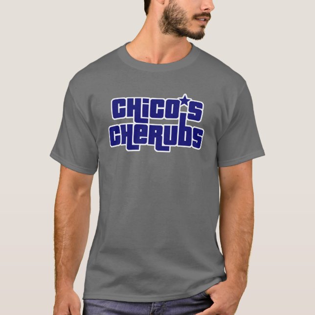 Men's Grey Chico's Cherubs Tee (Front)