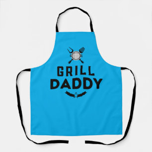Mens Grill Daddy BBQ And Smoking For Father's Day Apron